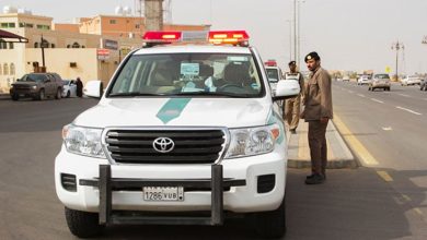 صورة القبض على مخالف لنظام البيئة بالقصيم
