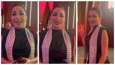 صورة نسرين طافش من مهرجان الجونة السينمائي: “أنا فلسطينية” (صور)