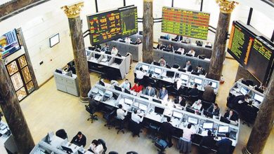 صورة البورصة ترتفع 3.27% مع نهاية تعاملات اليوم الخميس