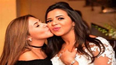 صورة إيمي سمير غانم تحتفل بعيد ميلاد شقيقتها دنيا