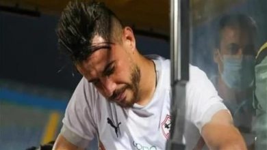 صورة رسميًا.. الزمالك يعلن إصابة الونش بقطع جزئي في الرباط الصليبي