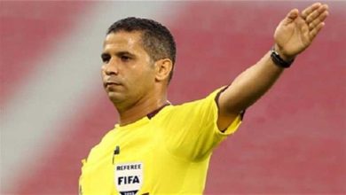 صورة محمود عاشور حكما لتقنية الفيديو في نهائي كأس الأمم الإفريقية 2023