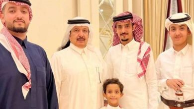 صورة القحطاني يحتفي بالعسبلي  أخبار السعودية