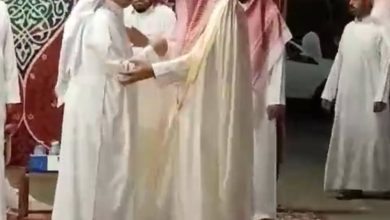 صورة الأمير مشعل بن ماجد يعزي الرابغي في وفاة زوجته  أخبار السعودية
