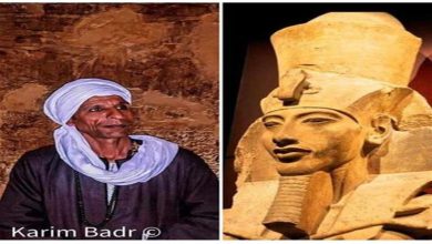 صورة حكاية حارس مقبرة الملك إخناتون.. نسخة طبق الأصل من جده (صور)