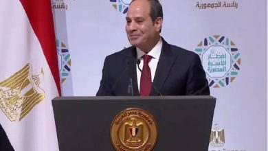 صورة السيسي يحذر من اجتياح رفح  أخبار السعودية