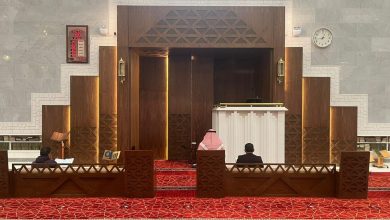 صورة الانتهاء من ترميم وصيانة جامع الملك فهد بحي الملز بالرياض وتجهيزه قبل شهر رمضان