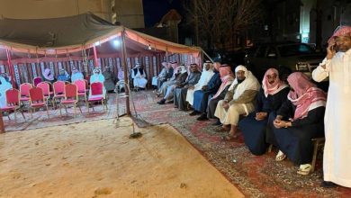 صورة آل البريكيت يتلقون التعازي في عودة  أخبار السعودية