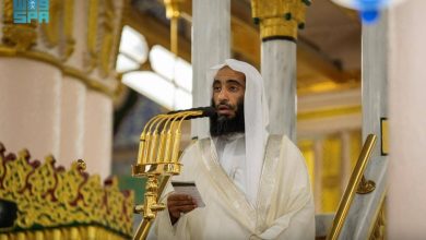 صورة خطيب المسجد الحرام: تتابع الخيرات من فضل الله على أمتنا  أخبار السعودية
