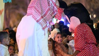 صورة ترفيه وثقافة وتراث.. إقبال كثيف على احتفالات تبوك بالعيد  أخبار السعودية