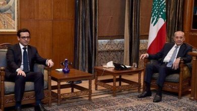 صورة بري تسلم الورقة الفرنسية.. بماذا سترد لبنان؟  أخبار السعودية