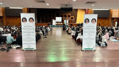 صورة “الشؤون الإسلامية” تقيم مأدبة إفطار للصائمين بالجامعة الإسلامية في ماليزيا