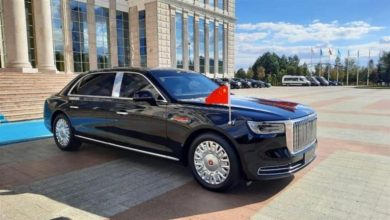 صورة مضادة للقنابل والهجمات البيولوجية.. هذا ما نعرفه عن سيارة الرئيس الصيني
