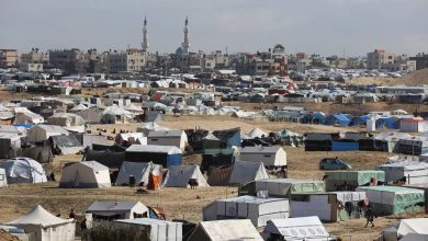 صورة بعد توسيع إسرائيل حربها.. نزوح 300000 فلسطيني من رفح  أخبار السعودية