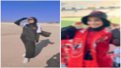 صورة بالصور.. وفد الأهلي يحضر تشييع جنازة نرجس صلاح مشجعة النادي