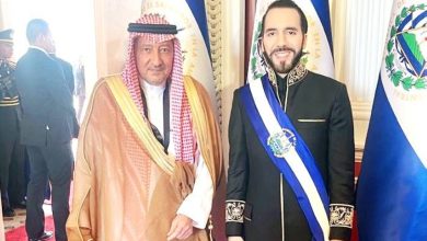صورة الخريجي يشارك في مراسم تنصيب رئيس السلفادور  أخبار السعودية