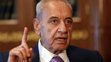 صورة برّي يؤكد: لا تطبيع مع إسرائيل