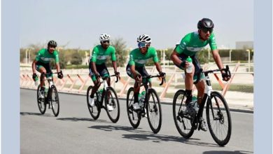 صورة أخضر الدراجات يبدأ الإعداد لكأس آسيا للمضمار 2024