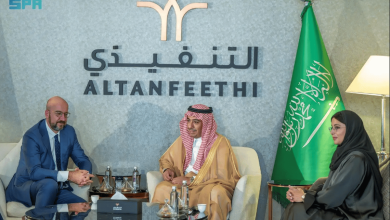 صورة رئيس المجلس الأوروبي يصل الرياض