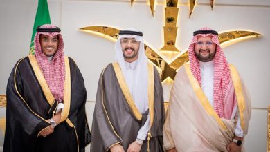 صورة راكان العويس يحتفل بزواجه