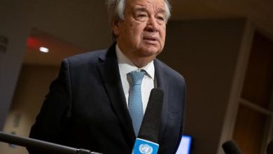 صورة غوتيريش: إقامة دولة فلسطينية حق أصيل غير قابل للتنازل..