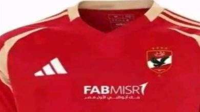صورة “كحلي مع خطوط صفراء”.. شاهد القميص الاحتياطي الجديد للأهلي بمواصفات عالمية (صور)