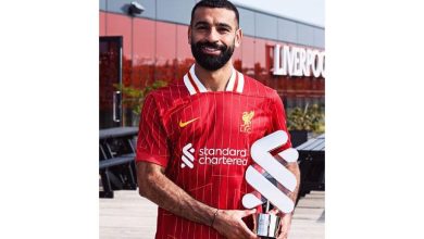 صورة أول تعليق لمحمد صلاح بعد جائزة لاعب شهر أغسطس