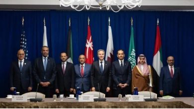 صورة بيان خليجي أمريكي: التوصل إلى وقف فوري ومستدام لإطلاق النار والإفراج عن الرهائن والمحتجزين  أخبار السعودية