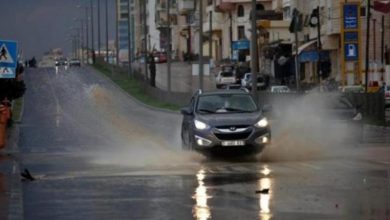 صورة حالة الطقس: أجواء غائمة وباردة