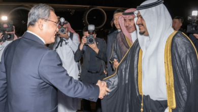 صورة رئيس مجلس الدولة الصيني يصل الرياض