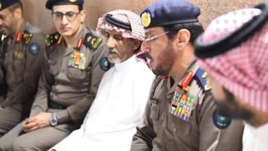 صورة مدير الدفاع المدني المكلف ينقل تعازي وزير الداخلية لذوي شهيد الواجب السبيعي  أخبار السعودية