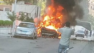 صورة قتيل في قصف استهدف حي المزة بسورية  أخبار السعودية
