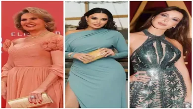 صورة جريئة وساحرة.. 70 صورة لنجوم الفن في عرض أزياء إيلي صعب