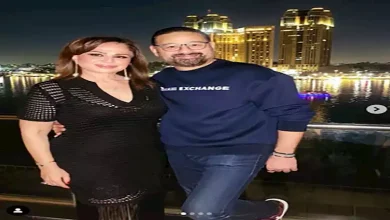 صورة إلهام شاهين تنشر صورا مع شقيقها وتوجه له رسالة