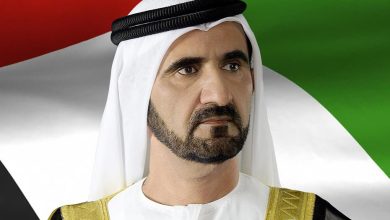 صورة محمد بن راشد يهنئ رئيس الدولة وحكَام الإمارات وشعبها والمقيمين بعيد الاتحاد