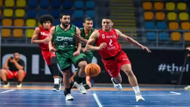صورة الموعد والقناة الناقلة وفرص الأهلي والاتحاد في التتويج بدوري السلة