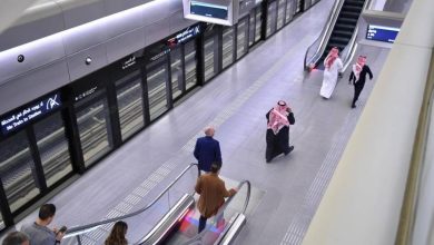 صورة تشغيل متتابع للمحطات.. قطار الرياض يستقبل الركاب عبر 3 مسارات  أخبار السعودية