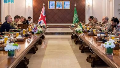 صورة لجنة التعاون العسكري الثنائية السعودية البريطانية تعقد اجتماعها الرابع بالرياض  أخبار السعودية