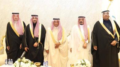 صورة الجبالي والعبيد يحتفلان بزواج فيصل  أخبار السعودية