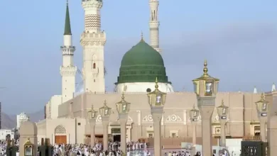 صورة خطيب المسجد النبوي: من لوازم وشروط الإيمان بالله واليوم الآخر إكرام الجار والإحسان إليه