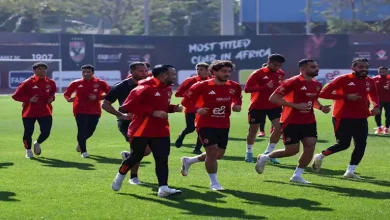 صورة الأهلي ينهي تدريباته استعدادًا لمواجهة فاركو في الدوري الممتاز