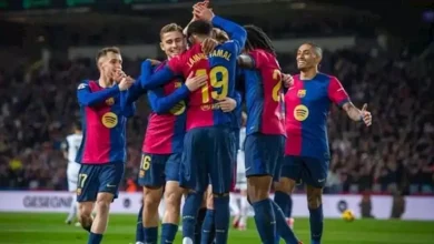 صورة أهداف مباراة برشلونة وإشبيلية في الدوري الإسباني