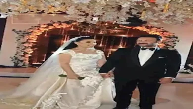 صورة أول تعليق من محمد العمروسي بعد احتفاله بزفافه على مي فاروق