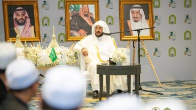 صورة آل الشيخ يلتقي عدداً من الدعاة من خريجي الجامعات السعودية بدول آسيان  أخبار السعودية