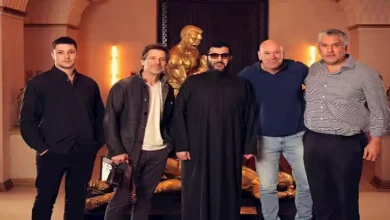 صورة “2025 سيكون عاما مجنونا”..تركي آل الشيخ يلتقي النجوم دانا وايت ونيك خان وسنايدر ورودريجو