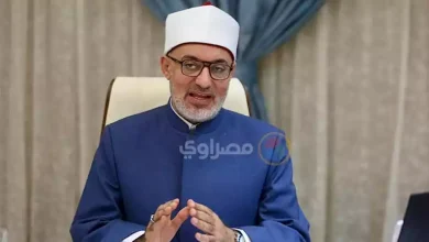 صورة مفتي الجمهورية: الحسد يأكل الحسنات كما تأكل النار الحطب