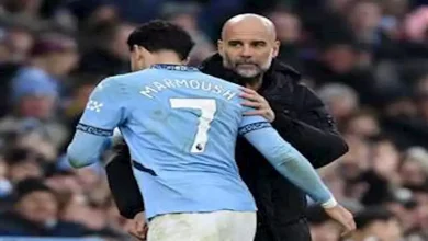 صورة “إنجازا كبيرا”.. جوارديولا يتغنى بعمر مرموش بعد التألق مع مانشستر سيتي