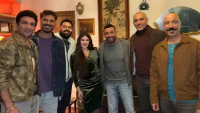 صورة “الله المولى ومحمية في العتاولة”.. هدى الإتربي تعلق على صورتها مع السقا وطارق لطفي