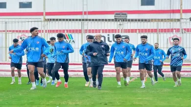 صورة 15 صورة ترصد مران الزمالك قبل مواجهة فاركو في الدوري المصري