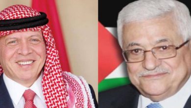 صورة اتصال هاتفي بين الرئيس وملك الأردن